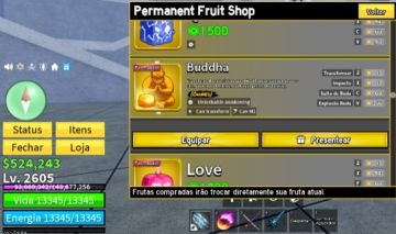 CONTA BLOX FRUITS BUDHA PERM/DARK BLADE/2X BARCOS RAPIDOS,MONEY/3M BOUTY