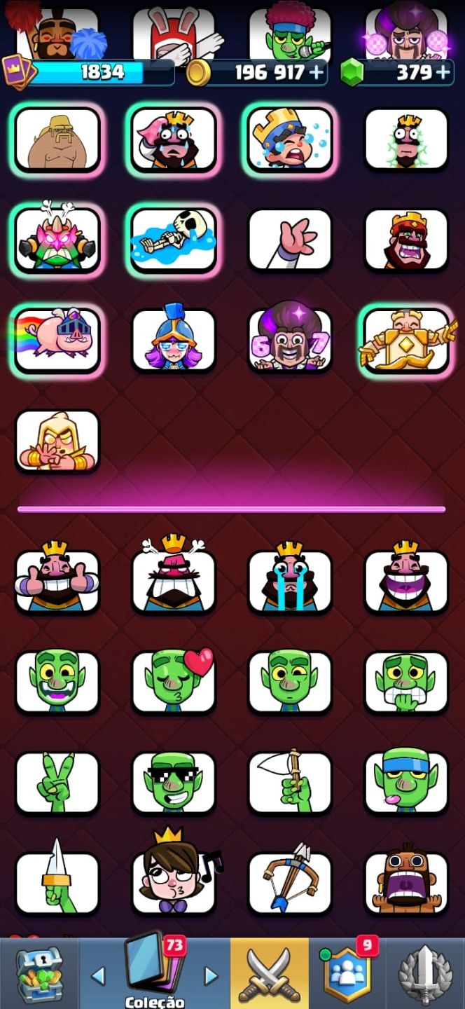 CONTAS RARAS CLASH ROYALE E CLASH OF CLANS AMBAS ATIVAS E SEM BANS DESDE O BETA