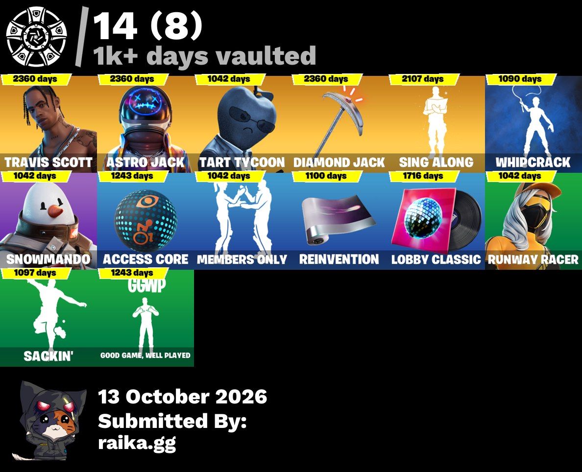 CONTA FORTNITE COM TRAVIS SCOTT/ASTRO JACK/LARA CROFT/MARVEL +209 SKINS