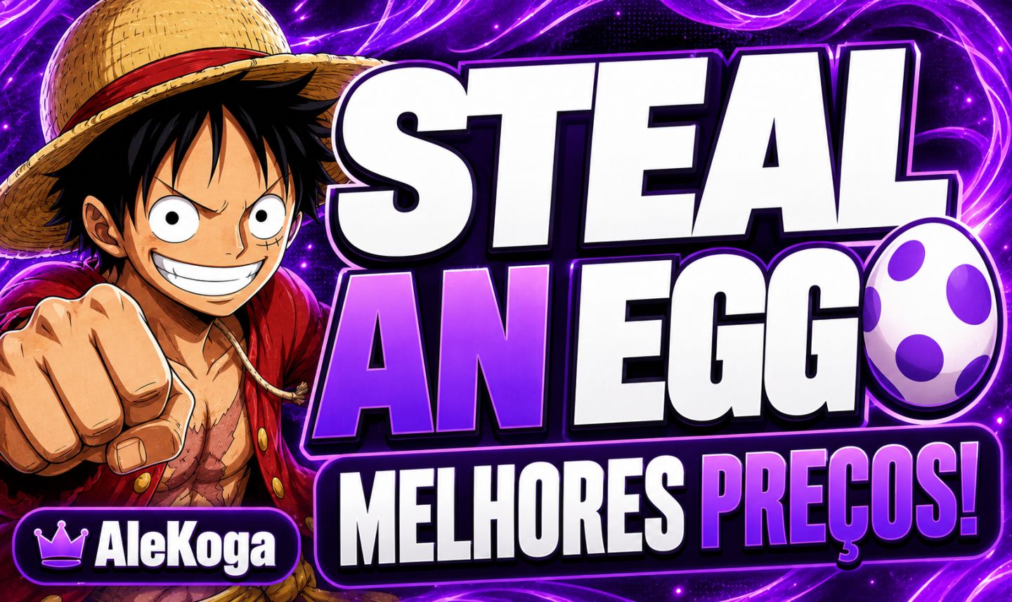 CONTAS ENTREGA AUTOMATICA | ROUBE UM OVO | STEAL AN EGG | MELHOR PREÇO