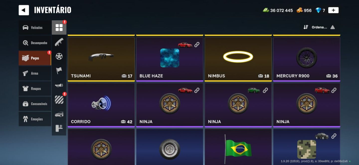 Conta Super Rara Flex city (olhem a descrição)Gasto mais de 1000 reais na conta