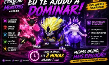 Evolução dos Monstros | Farm, Bosses e Evemons | Rápido e Seguro