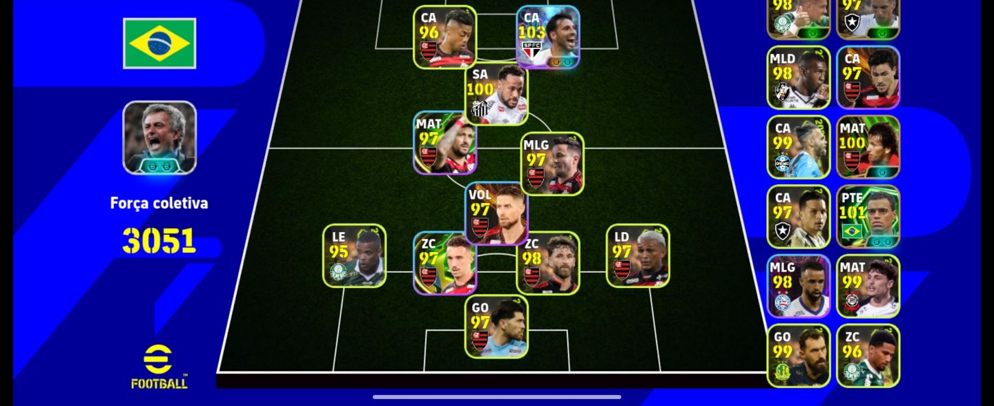 Conta de efootball braba e antiga !! (Leia a descrição)
