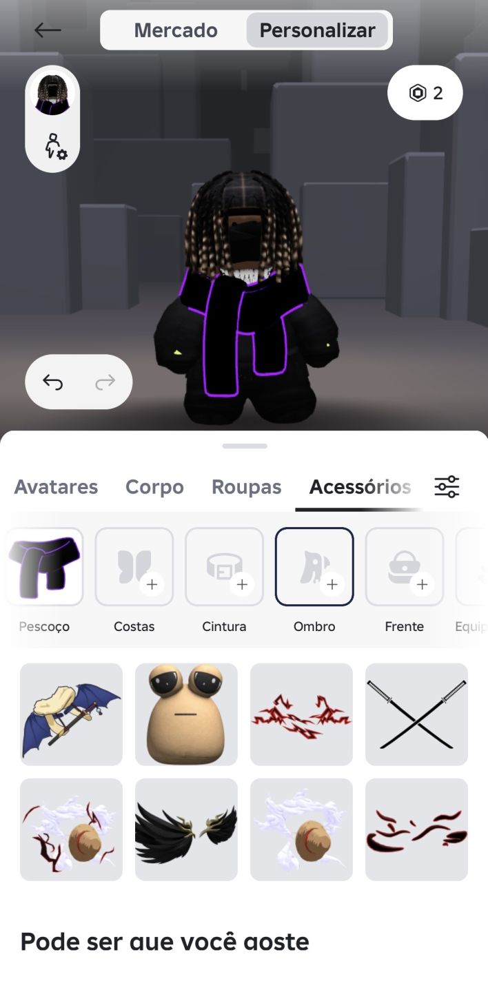 Conta de Roblox desde 2022