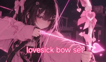 Set Lovesick bow(FTF) + brinde!! Por apenas 21!!