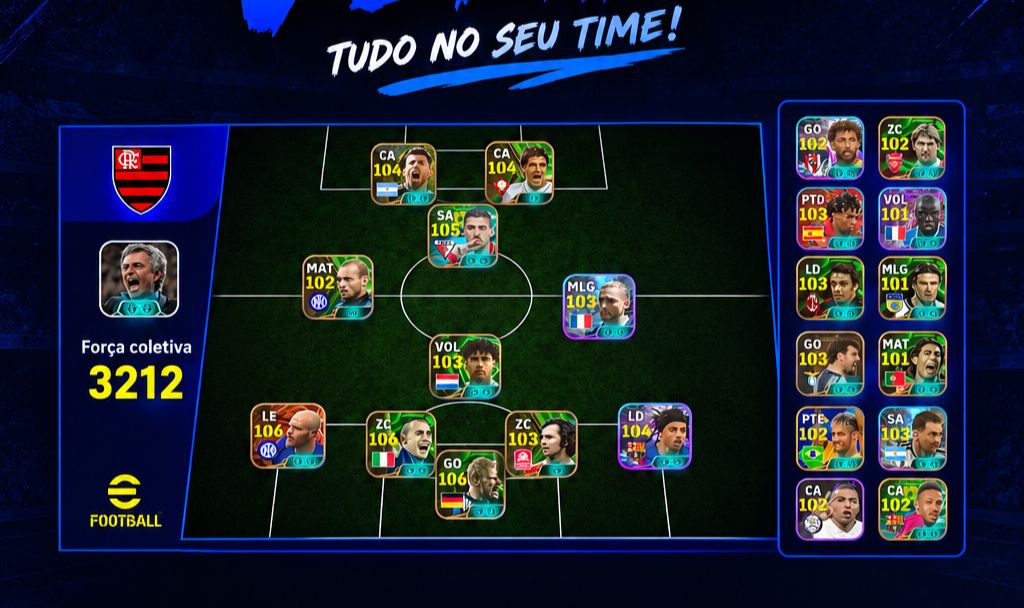 CONTA DE EFOOTBALL COMPLETA COM NEYMAR