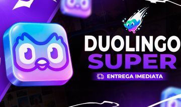 Duolingo SUPER NA SUA CONTA 1 MES - ENTREGA IMEDIATA