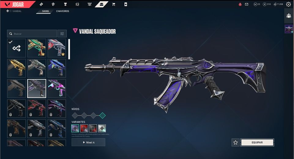 VALORANT | CONTA COM SKIN RARA!
