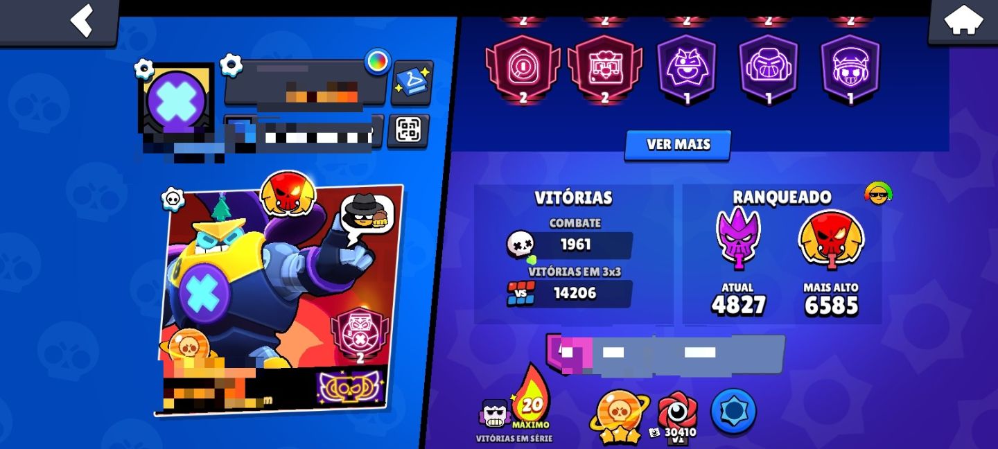 Venda de conta Brawl stars!