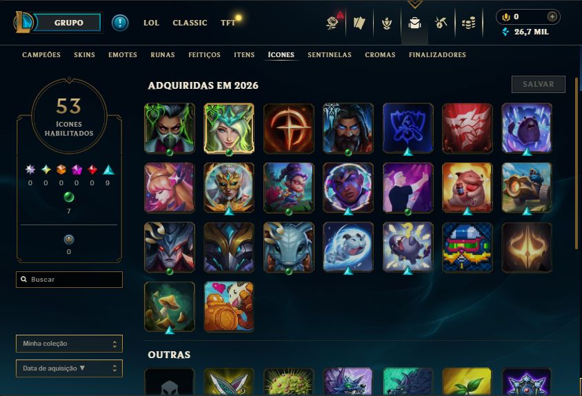 CONTA MESTRE - FULL ACESSO E ÚNICO DONO 60% DE WINRATE TROCA NICK DISPONIVEL