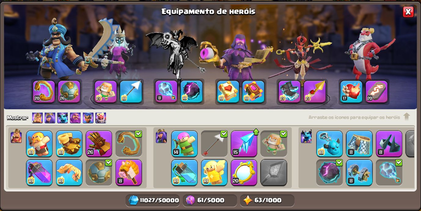Conta Clash Of Clans, Cv18 Semi Full, Melhor Preço