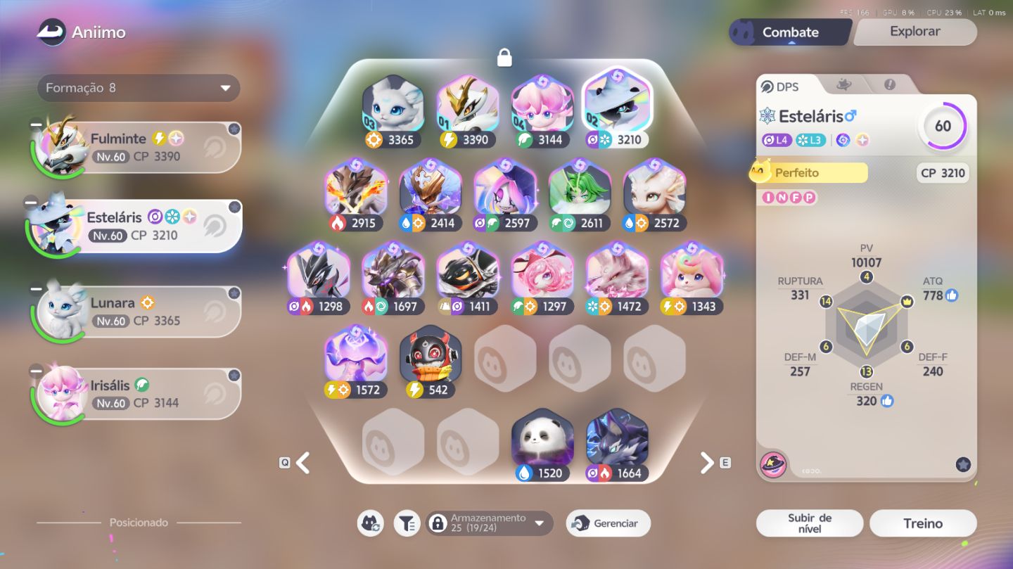 ANIIMO - CONTA HIGH END - LITA - LENDÁRIA / MAPA UNLOCK 100% / OVOS - CHAOS