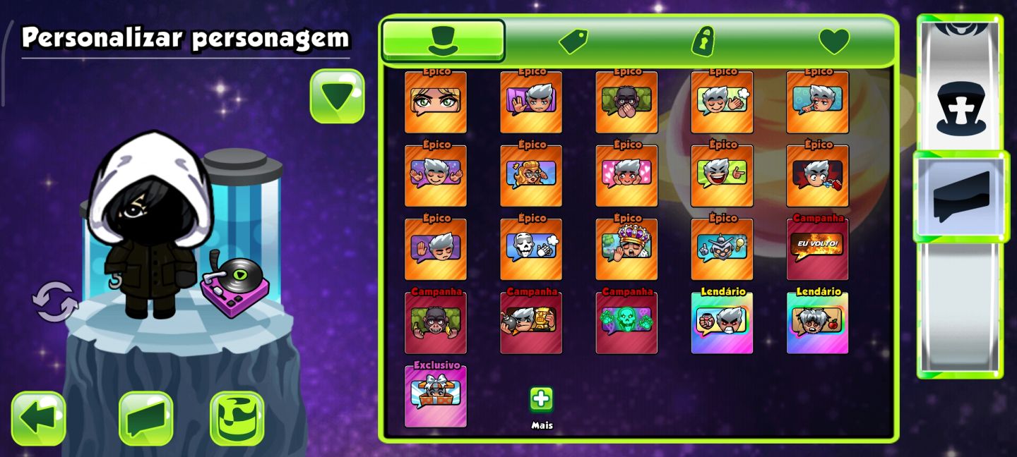 Chapéu de YT EXCLUSIVO! Conta de Bomber friends Rara, Nível 13