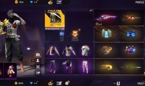 CONTA | LV 67 | TROFÉU + 37 CONJUNTOS + 4 EVOS LV4