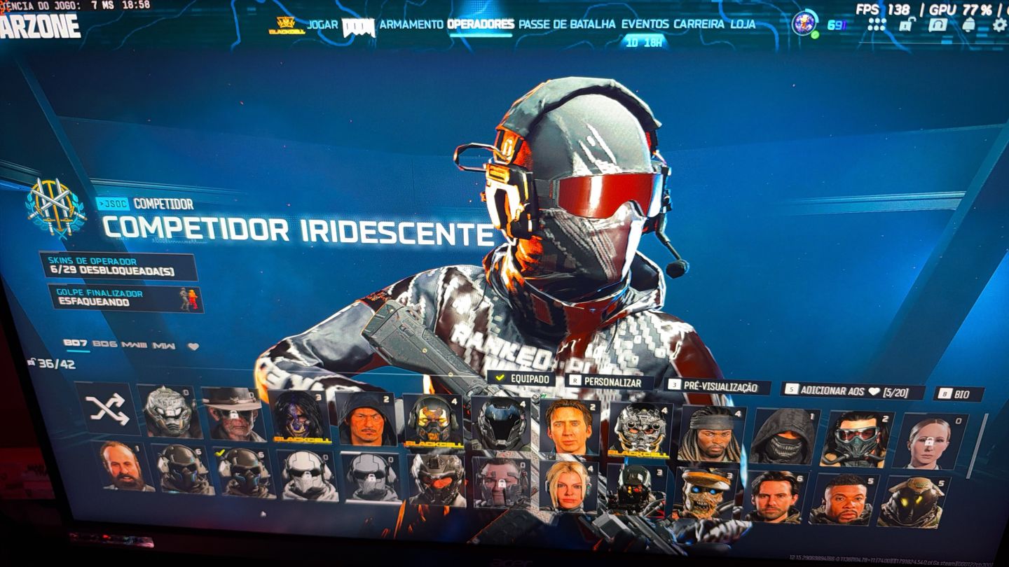T800 skin rose 3 black cell etc