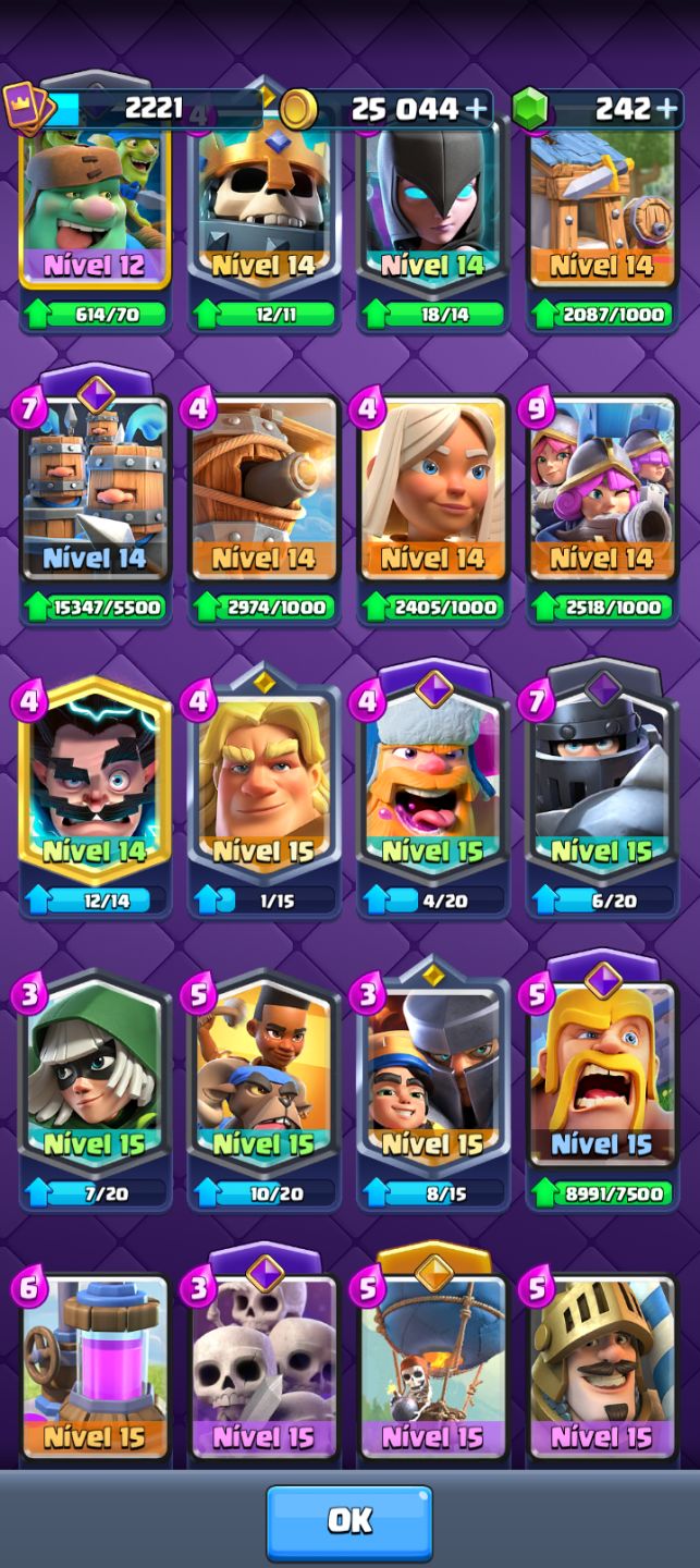 Melhores cartas e decks conta full
