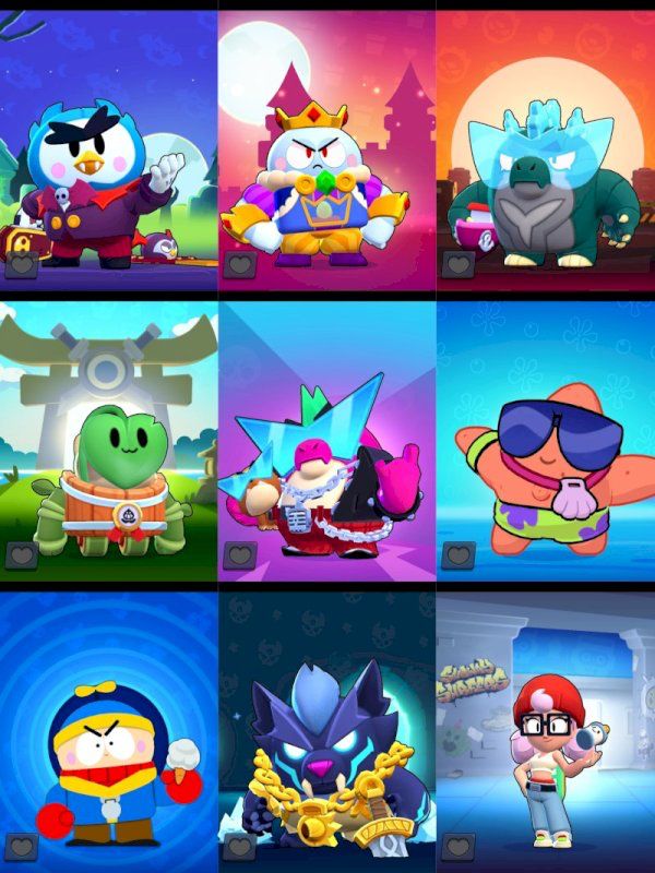 CONTA BRAWL STARs/FAMA METEORICA3/+117K TROFÉUS/108 PRESTÍGIO/ FULL BUFFS
