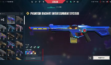 CONTA VALORANT PHANTOM RADIANT ENTERTAINMENT SYSTEM - UNRANKED COMP LIBERADO!