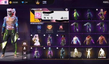 CONTA FREE FIRE UNISSEX,+ 500 PEITORAIS,CONJUNTO FADINHA,ANGELICAl's +