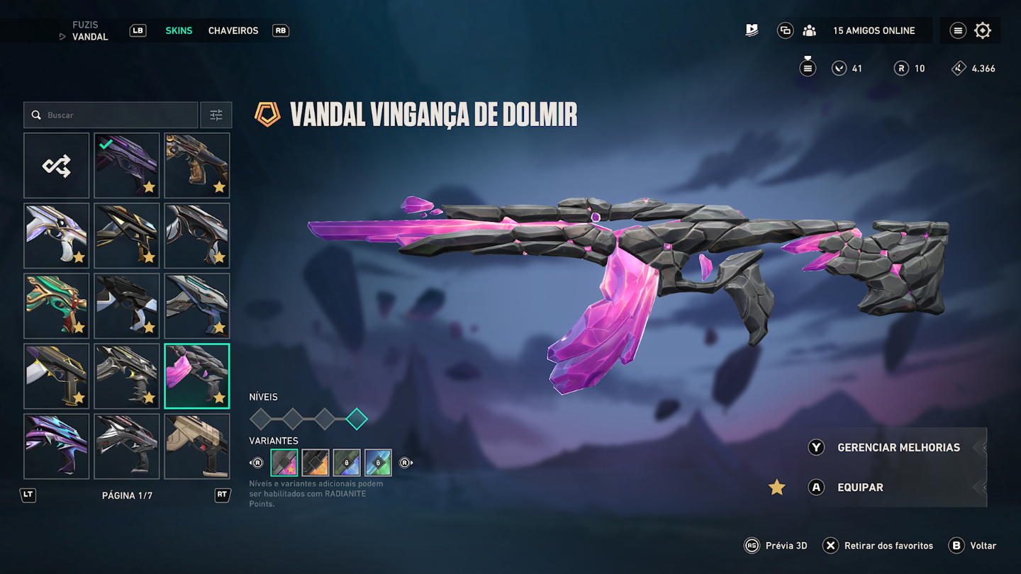 8k gastos em skins / Com acesso total! / Bundle Champions 25 / Lock-in 26.