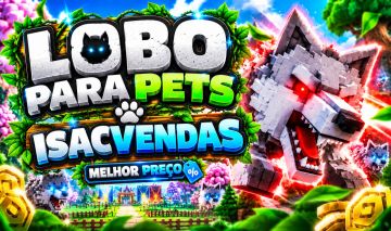 LOBO PARA PETS | NOVO JOGO | GAMEPASSES E PETS | MELHORES PREÇOS