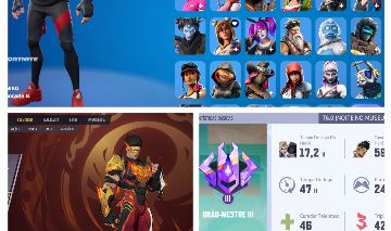 Fortnite (Ikonik + Fundador + 420 Skins) & Marvel Rivals (GM3 + 160 Skins)