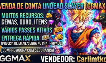 CONTAS UNDEAD SLAYER | PASSES ATIVOS + GEMAS E OURO | ENTREGA RÁPIDA
