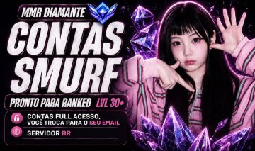 SMURFS MMR ALTO | FULL ACESSO | LVL 30+ SERVIDOR BR