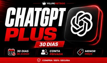 ChatGPT Plus (Chat GPT) + CODEX 30 Dias | Conta Privada | Garantia total
