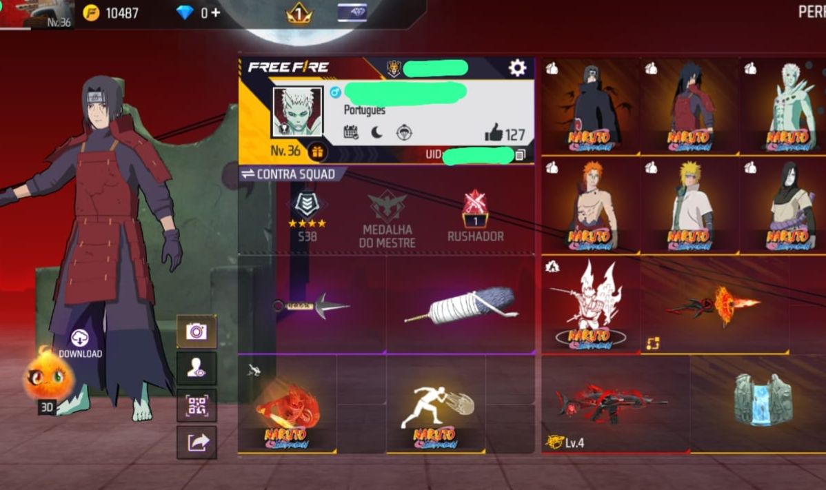 PROMOÇÃO! Por Tempo Limitado | Madara, Itachi, Obito, Pain, Minato + Cubo