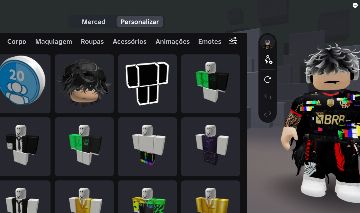 CONTA ROBLOX BOA COM BASTANTE ITENS