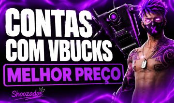 CONTAS FORTNITE COM VBUCKS!! PROMOÇAO DE JULHO!!!!