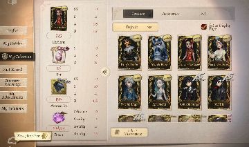 Conta de Identity V antiga com mais de 700 skins no total (bastante crossovers)