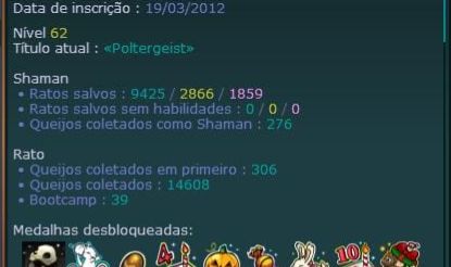 TRANSFORMICE CONTA VARIOS PELOS + ITENS