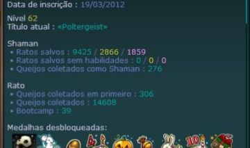 TRANSFORMICE CONTA VARIOS PELOS + ITENS