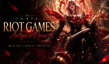 Conta Riot | LOL | Diversas skins | Perfeita para fãs da Ahri