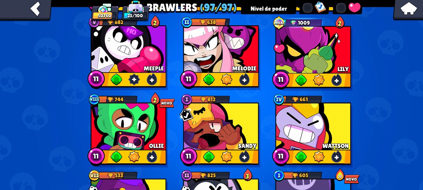 CONTA BRAWL STAR (RARA) 7 ANOS, CLASH ROYALE, CLASH OF CLANS ($-150) 400SKIN