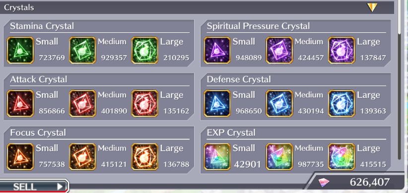 BBS/ 52906 Orbs/ Kensei - Shuhei - Aize/ 9688 Accessory Tickets