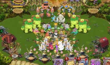 My Singing Monsters | Conta Nível 28 | Ilha Planta Quase Completa | 120M Moedas