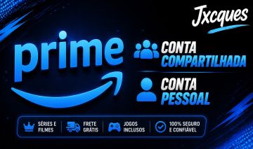 Amazon Prime (30 dias) + Canva Pro (7 dias) (Garantia/Acesso)
