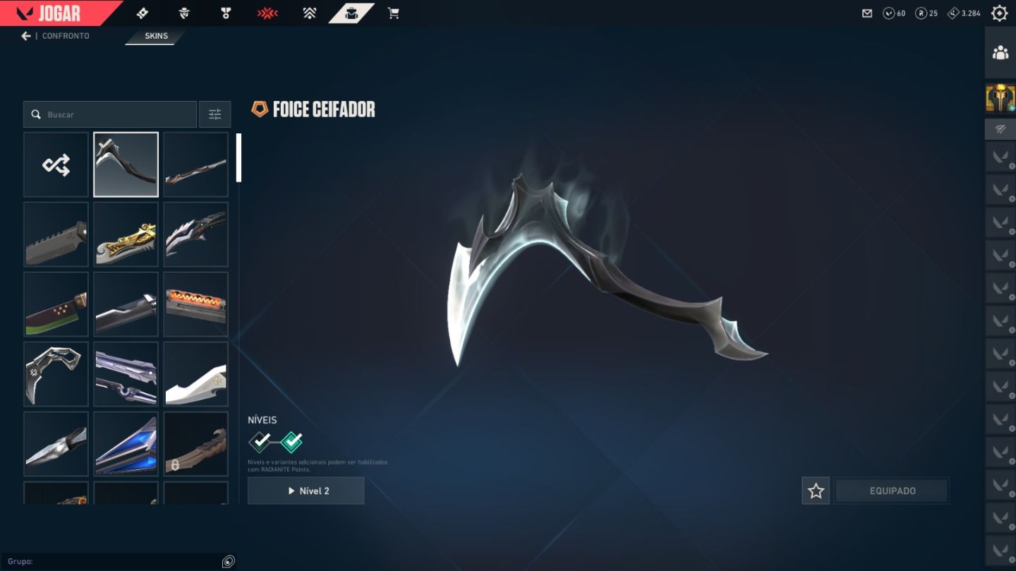 CONTA VALORANT COM SKINS RARAS + PHANTOM CHAMPIONS 2026