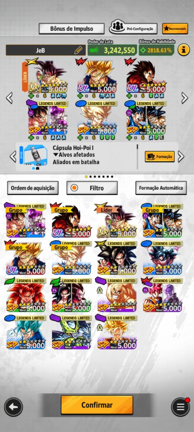 Conta de Dragon ball Legends Vegeta Ssj4 Ultra [Entrega Automática]