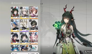 Conta Arknights com Zhuang Fangyi e Mi fu+Arma R2 da Leavatein
