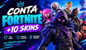 Contas de Fortnite com Skin DO Capitulo 4