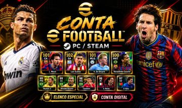 Contas Efootball full acesso com jogadores epicos e mais ( STEAM/PC ).