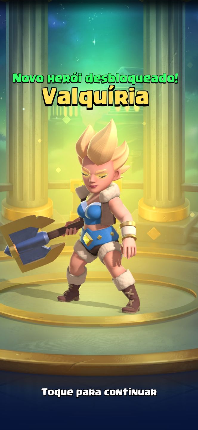 CONTA CLASH ROYALE 9 ANOS 7000 TROFEUS