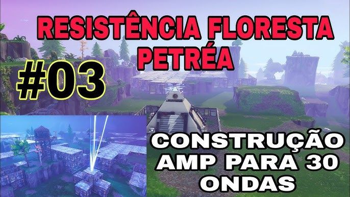 CONSTRUÇÃO RESISTÊNCIA 100% AFK FLORESTA PÉTREA