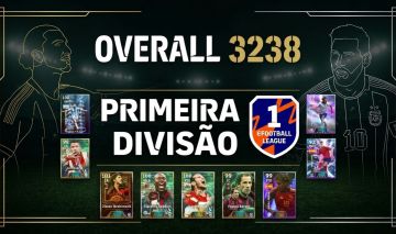 Conta Efootball - 3238 Over, Ibra 110, Bale 107, Seedorf 107, Yamal 105 e mt +