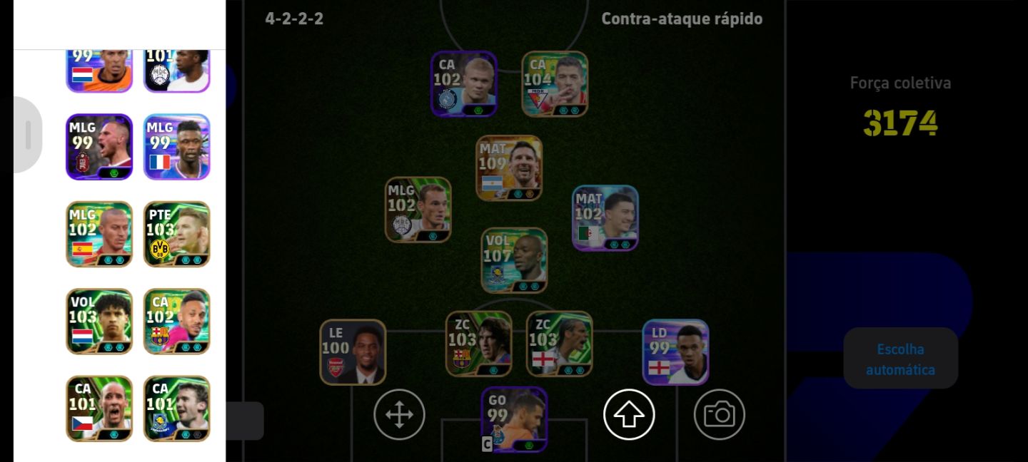 CONTA NA GGMAX COM MESSI 109 E MAKELELE