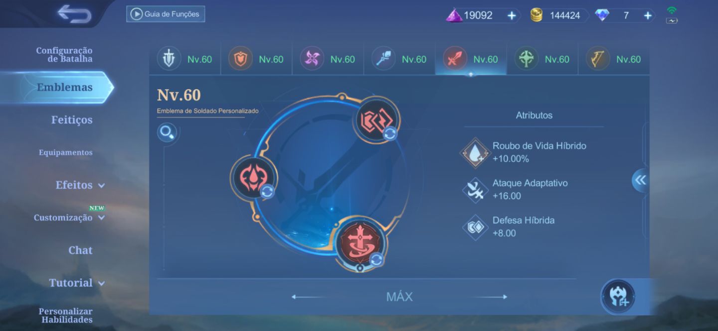 Mobile Legends conta main fanny